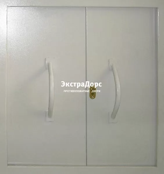 Противопожарный двухстворчатый чердачный люк