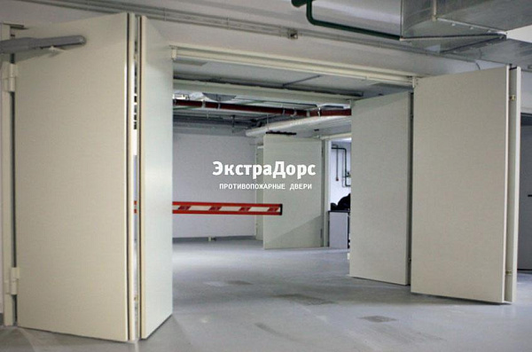 Складывающиеся автоматические противопожарные ворота в Сергиев посаде  купить