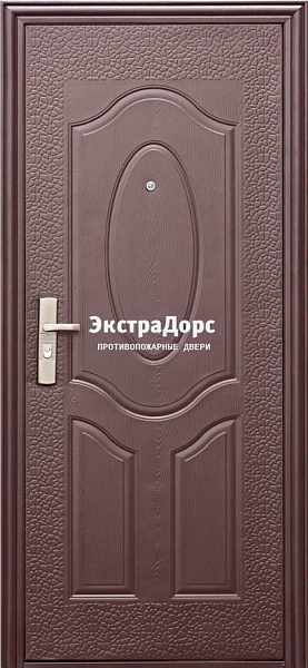 Дверь противопожарная утепленная металлическая глухая EI 30 с ламинатом в Сергиев посаде  купить