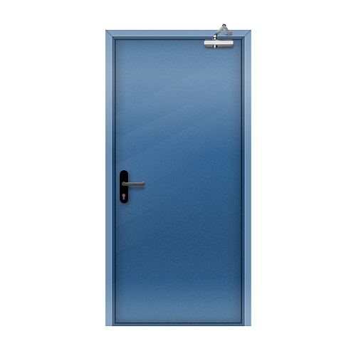 Дверь противопожарная со скрытыми петлями EI 30 глухая однопольная